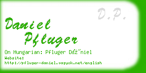 daniel pfluger business card